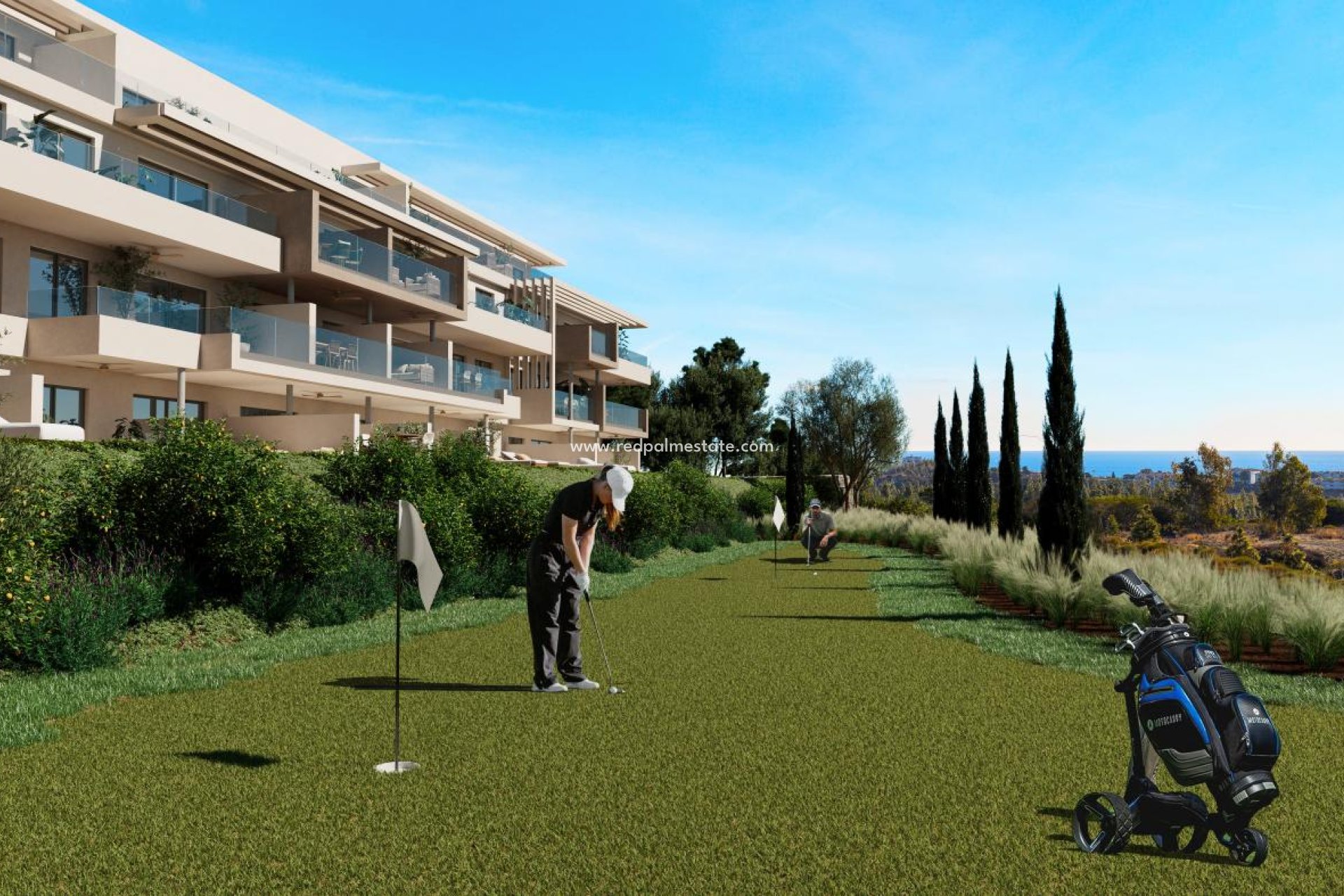 Nybyggnation - Lägenhet -
Las Lagunas de Mijas