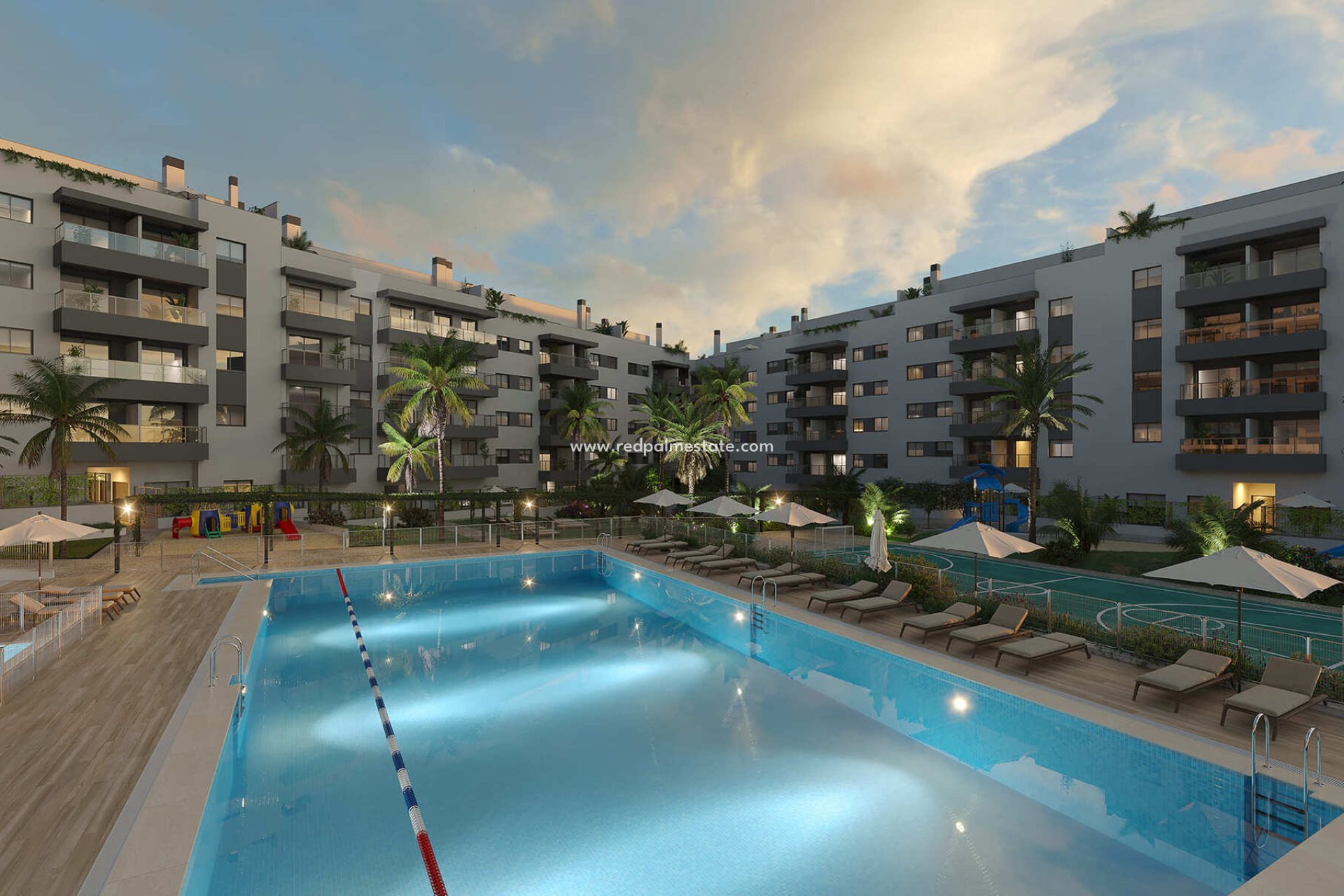 Nybyggnation - Lägenhet -
Las Lagunas de Mijas