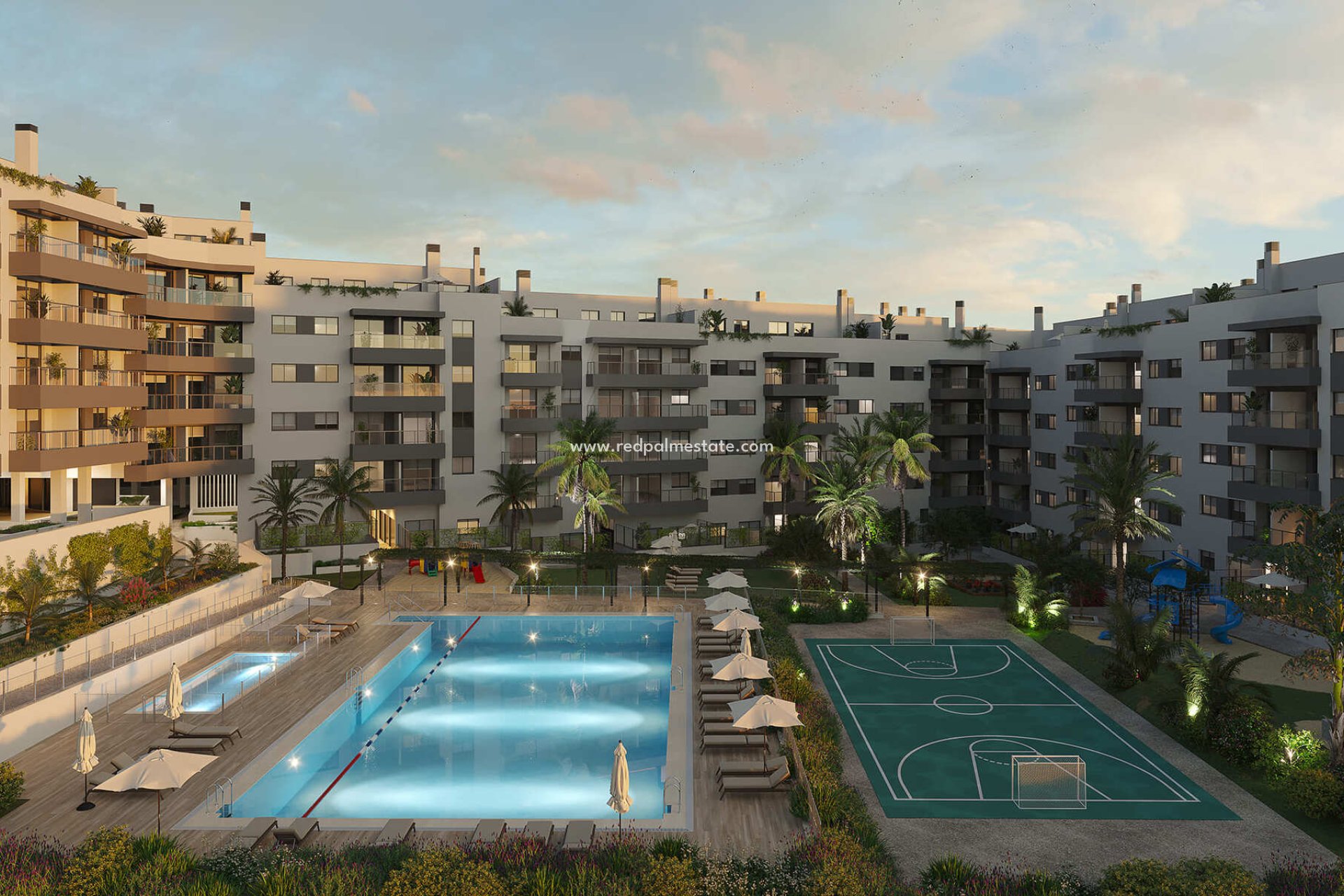 Nybyggnation - Lägenhet -
Las Lagunas de Mijas