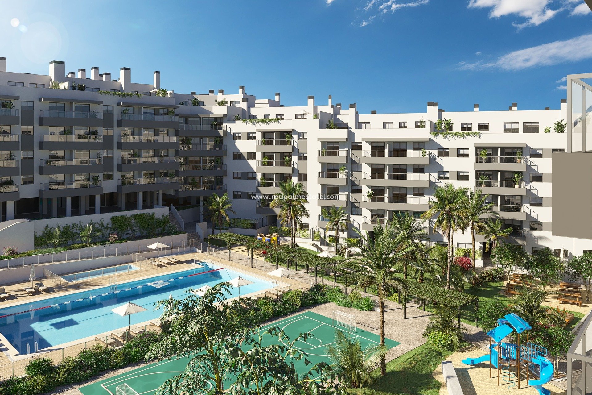 Nybyggnation - Lägenhet -
Las Lagunas de Mijas