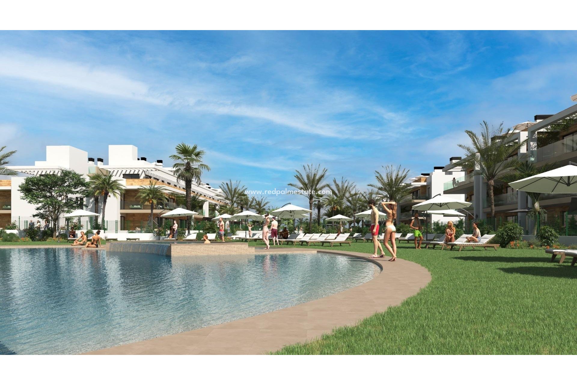 Nybyggnation - Lägenhet -
Los Alczares - La Serena Golf