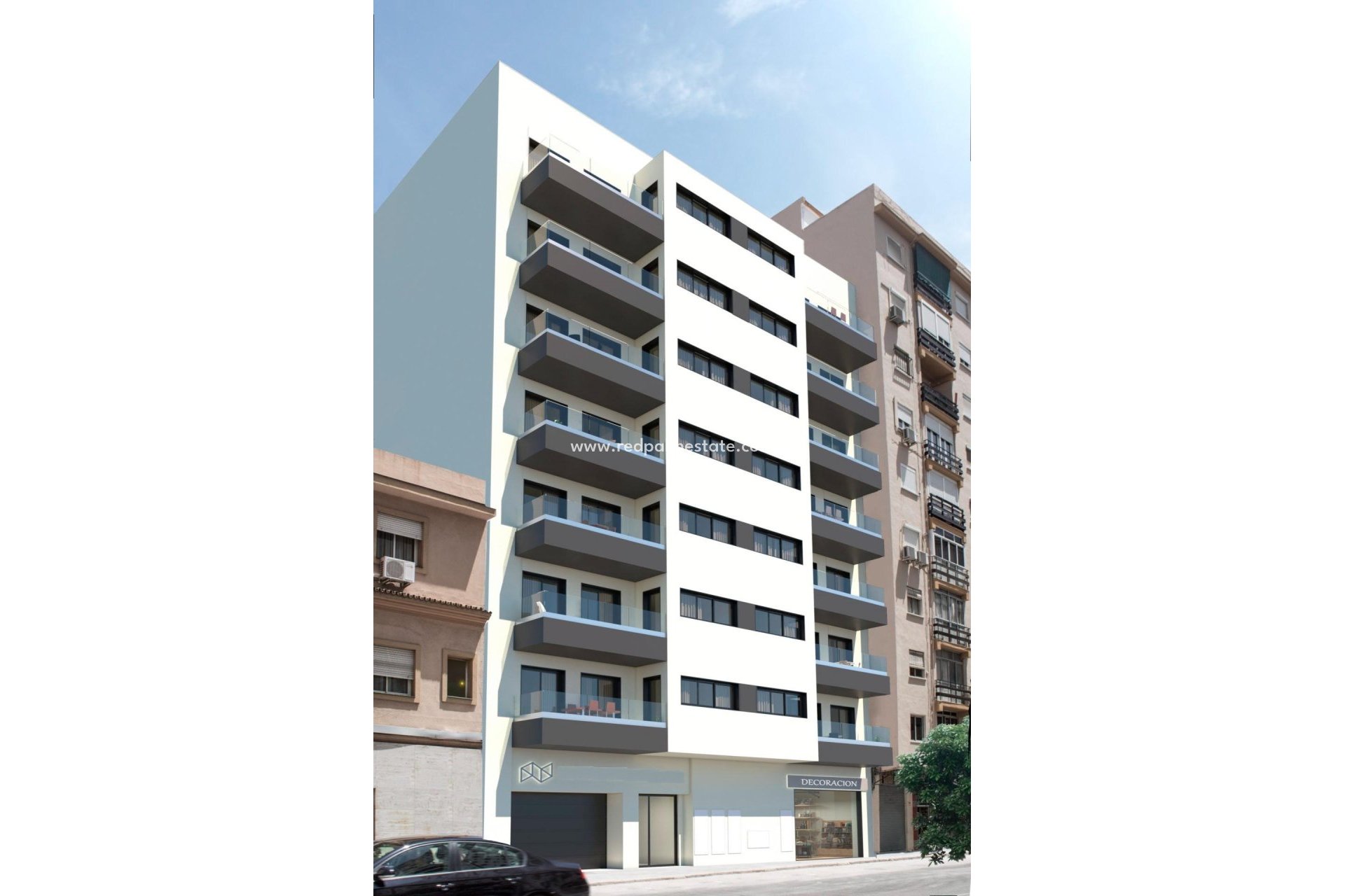 Nybyggnation - Lägenhet -
Málaga - Gamarra