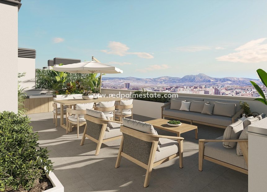 Nybyggnation - Lägenhet Penthouse -
Alicante - San Agustín-PAU 2