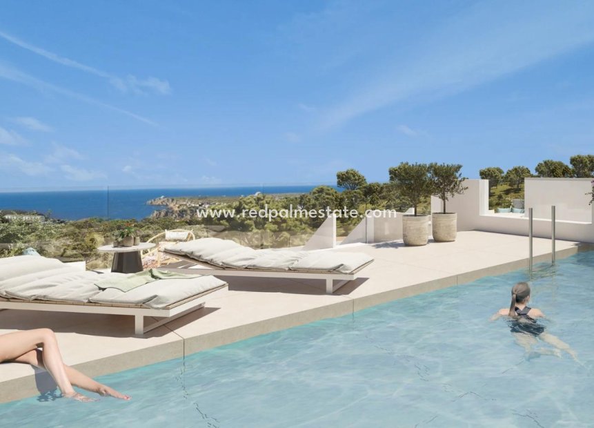 Nybyggnation - Lägenhet Penthouse -
Arenal d´en Castell - pueblo