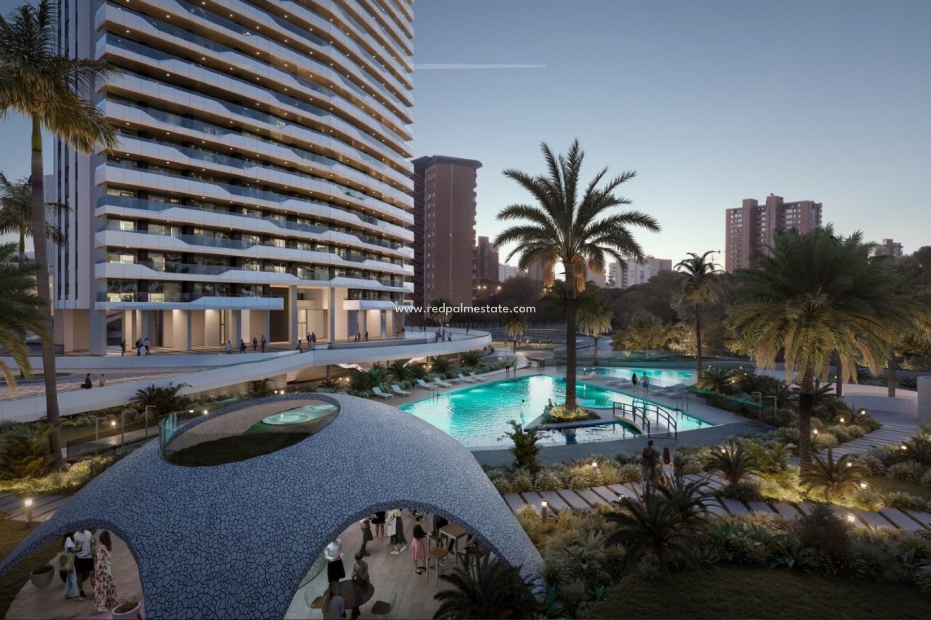 Nybyggnation - Lägenhet Penthouse -
Benidorm - Poniente