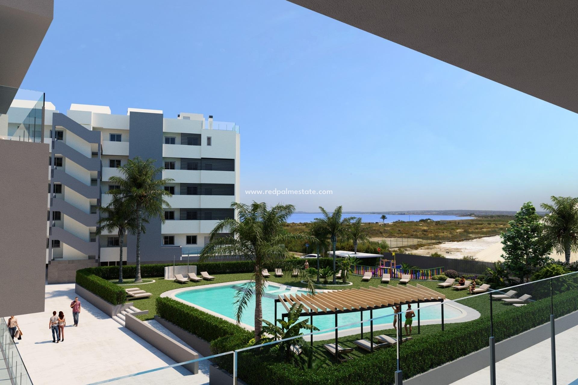 Nybyggnation - Lägenhet Penthouse -
Santa Pola - Playa Tamarit