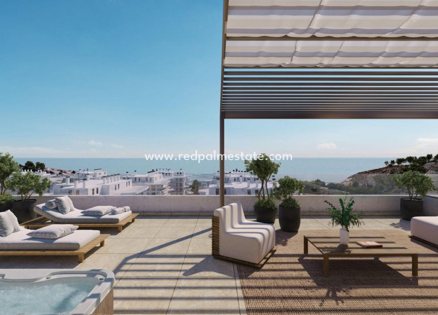 Nybyggnation - Lägenhet Penthouse -
Villajoyosa - Playa del Torres