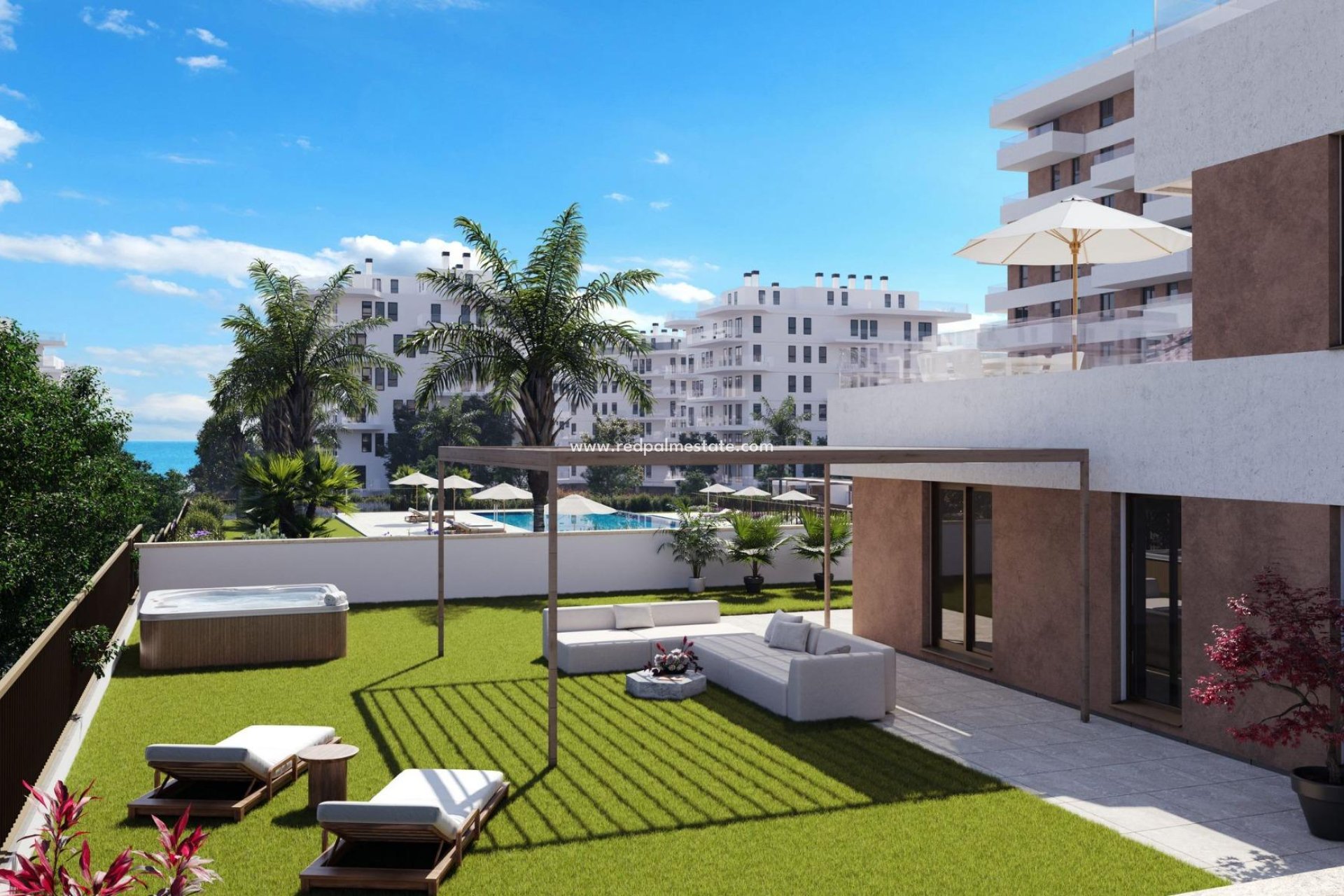 Nybyggnation - Lägenhet Penthouse -
Villajoyosa - Playa del Torres