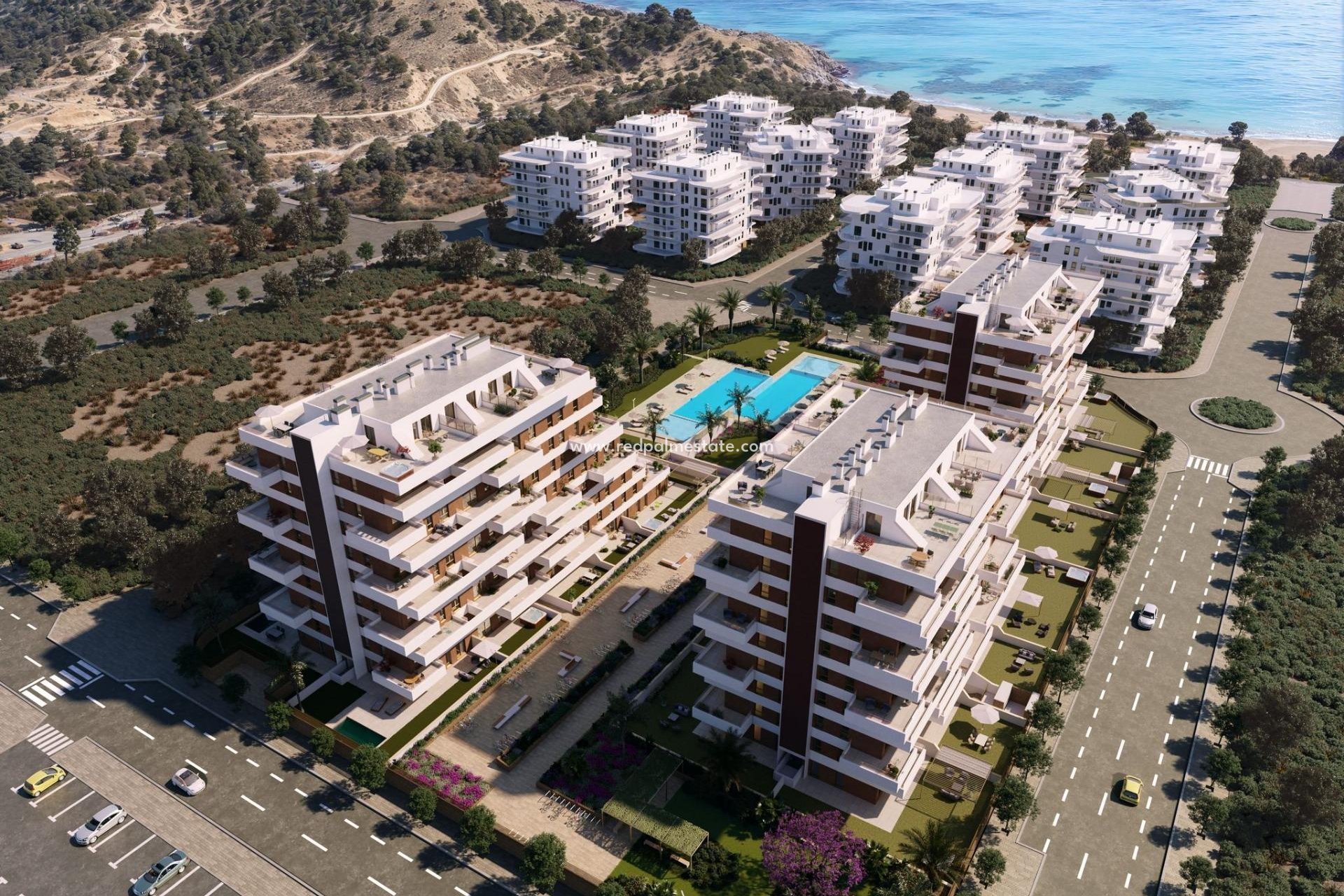 Nybyggnation - Lägenhet Penthouse -
Villajoyosa - Playa del Torres