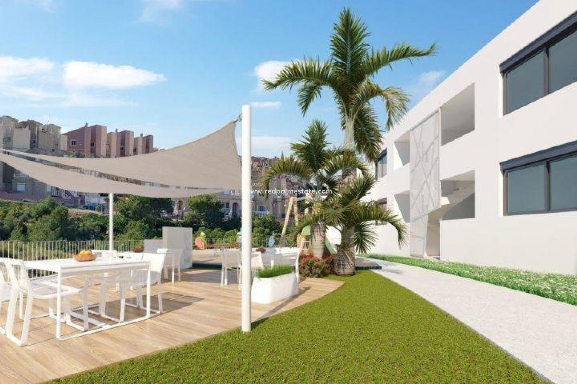 Nybyggnation - Lägenhet -
Santa Pola - Center