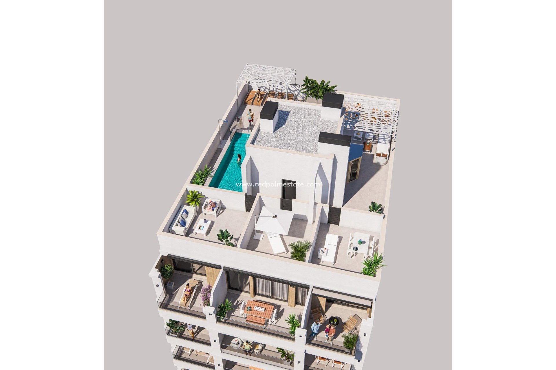 Nybyggnation - Lägenhet -
Torrevieja - Centro Torrevieja