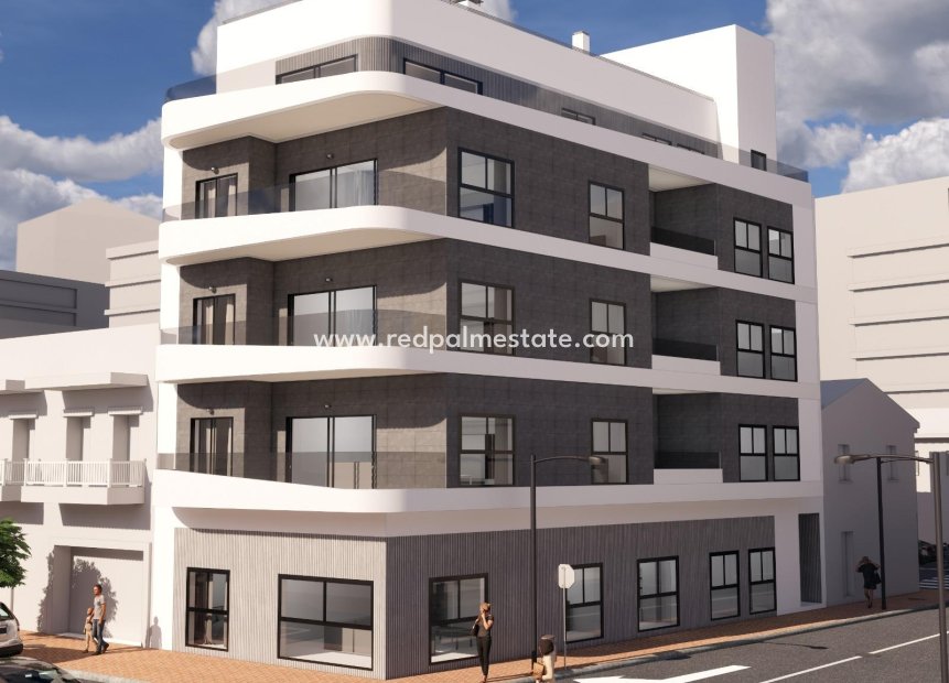 Nybyggnation - Lägenhet -
Torrevieja - La Mata