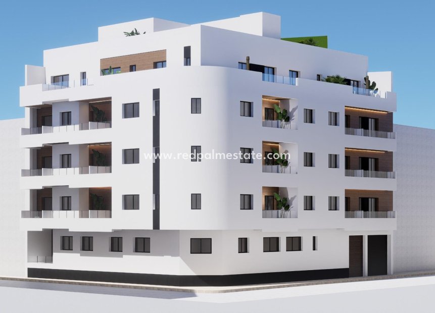 Nybyggnation - Lägenhet -
Torrevieja - pueblo