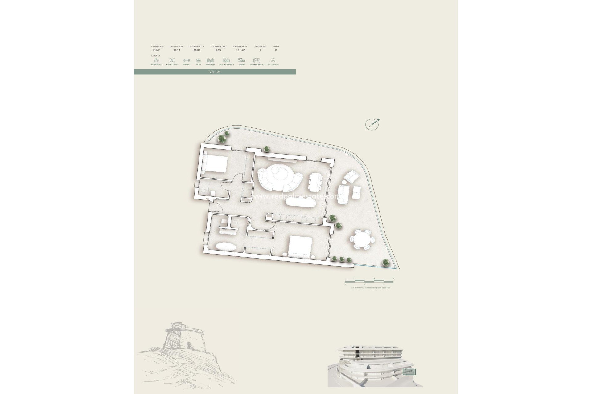 Nybyggnation - Lägenheter -
Fuengirola - Playa de Torreblanca