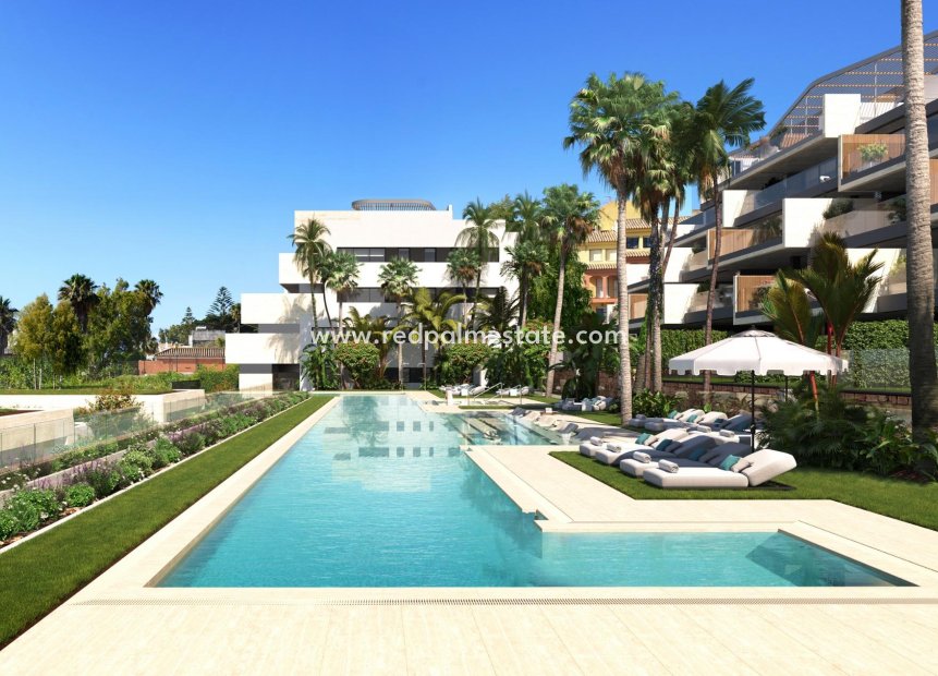 Nybyggnation - Lägenheter -
Manilva - Playa de la chullera