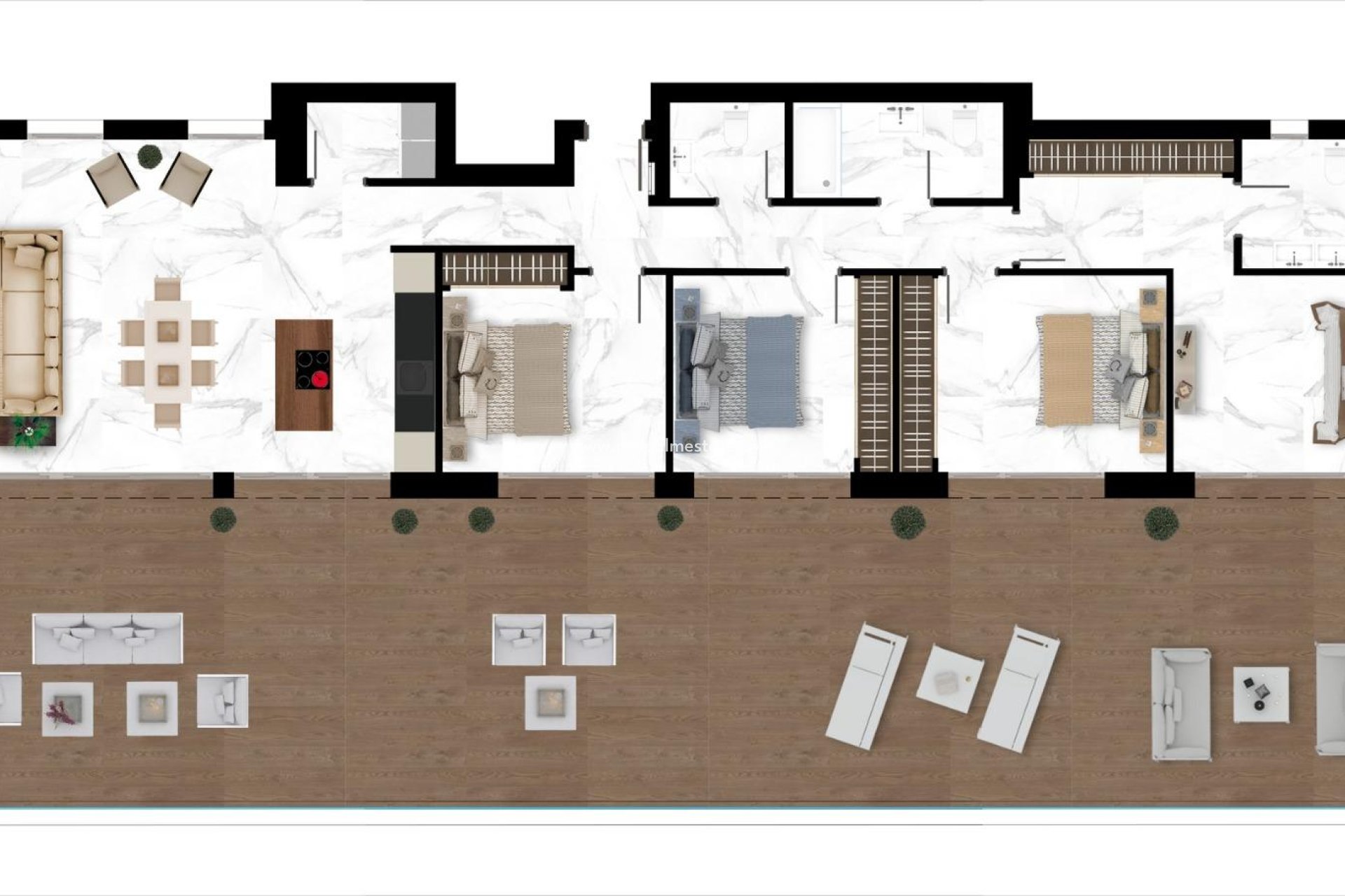 Nybyggnation - Lägenheter -
Marbella - San Pedro