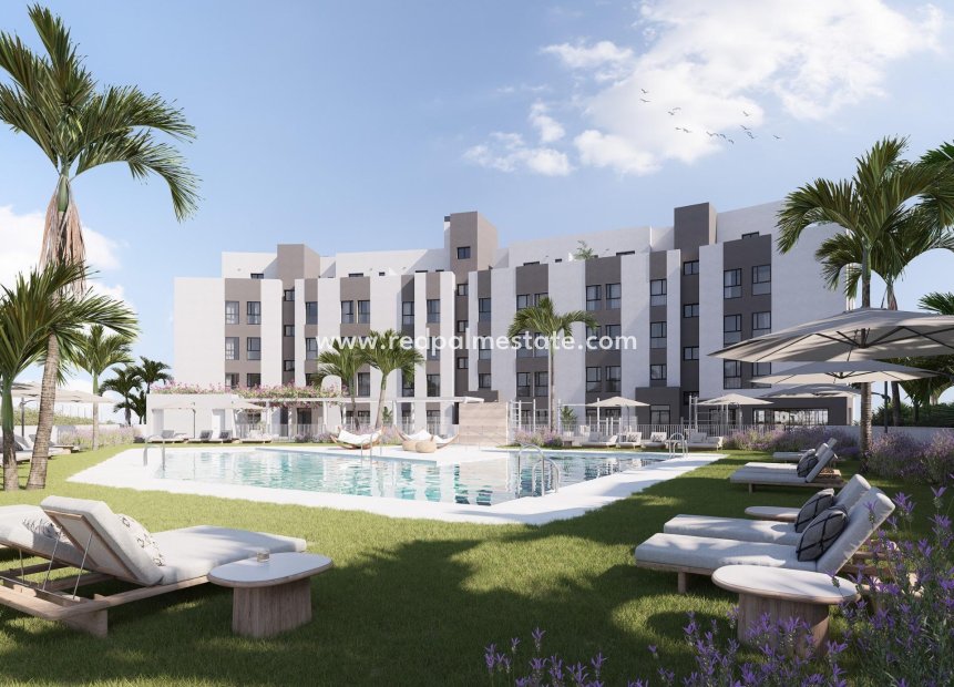 Nybyggnation - Lägenheter -
Mijas - Hipódromo Costa del Sol