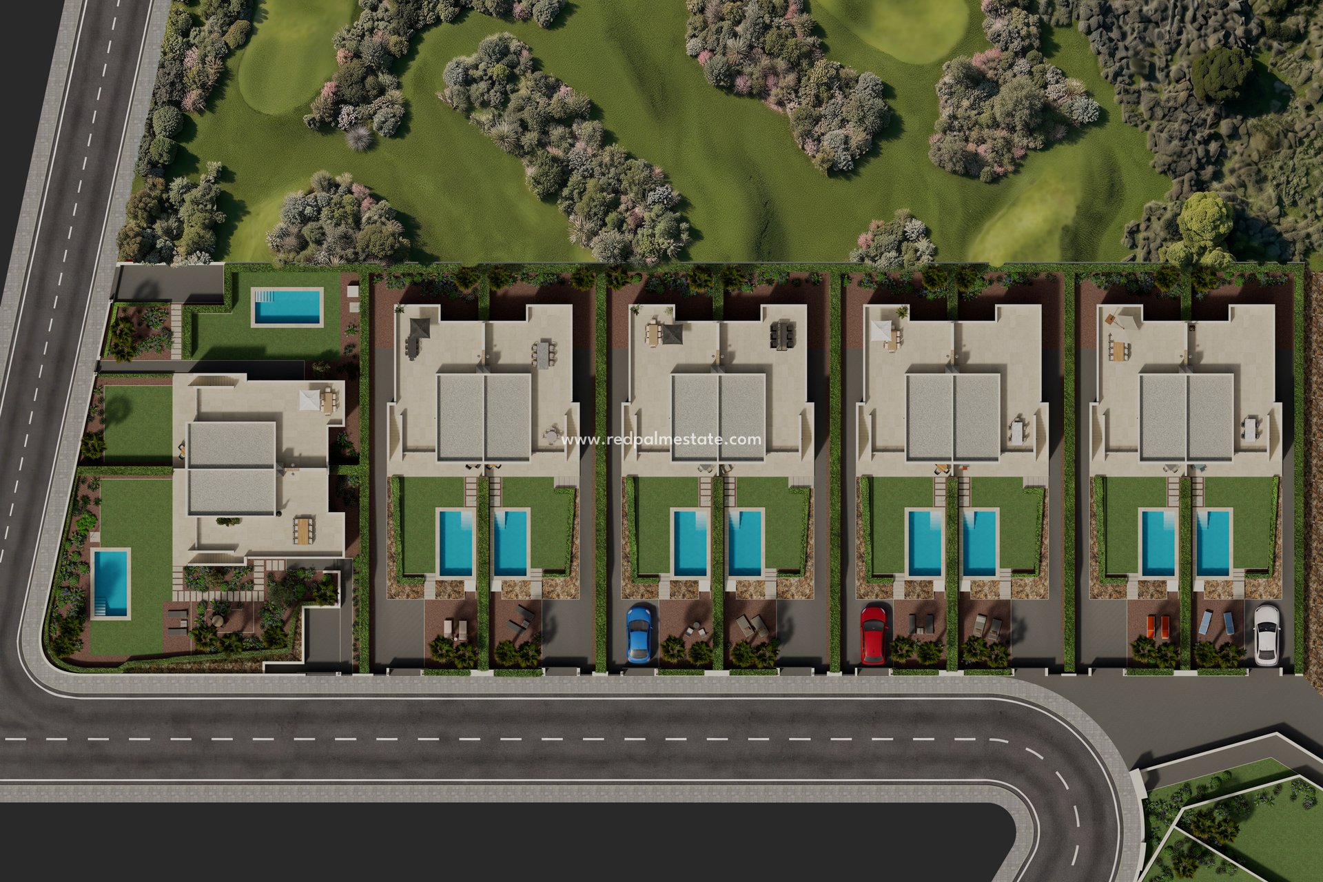 Nybyggnation - Radhus -
La Finca Golf Resort - La Finca Golf