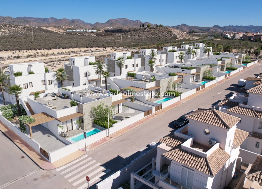 Nybyggnation - Radhus -
Mazarron - Mazarrón