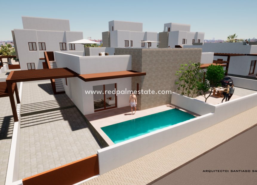 Nybyggnation - Radhus -
Mazarron - Mazarrón