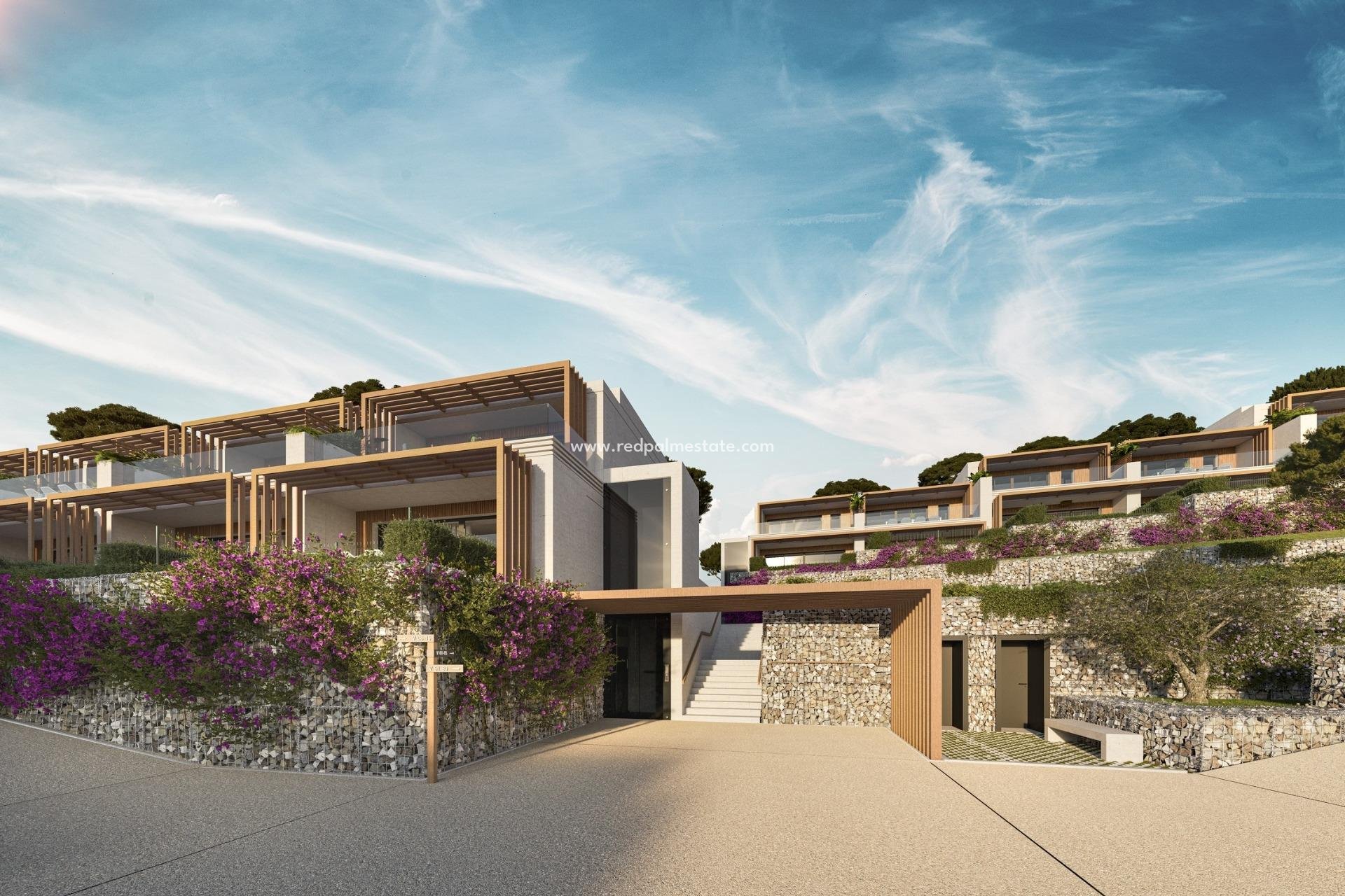 Nybyggnation - Radhus -
Mijas - El Faro