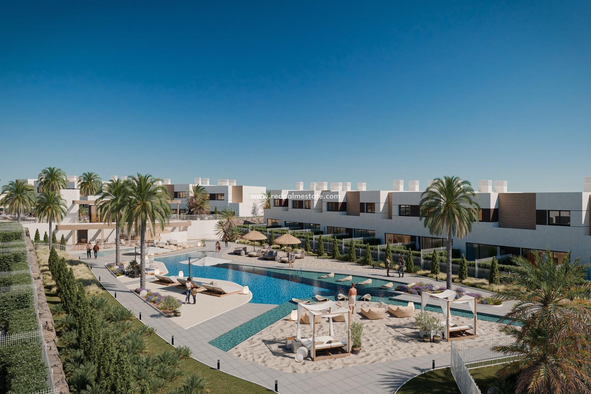 Nybyggnation - Radhus -
Mijas - Hipódromo Costa del Sol