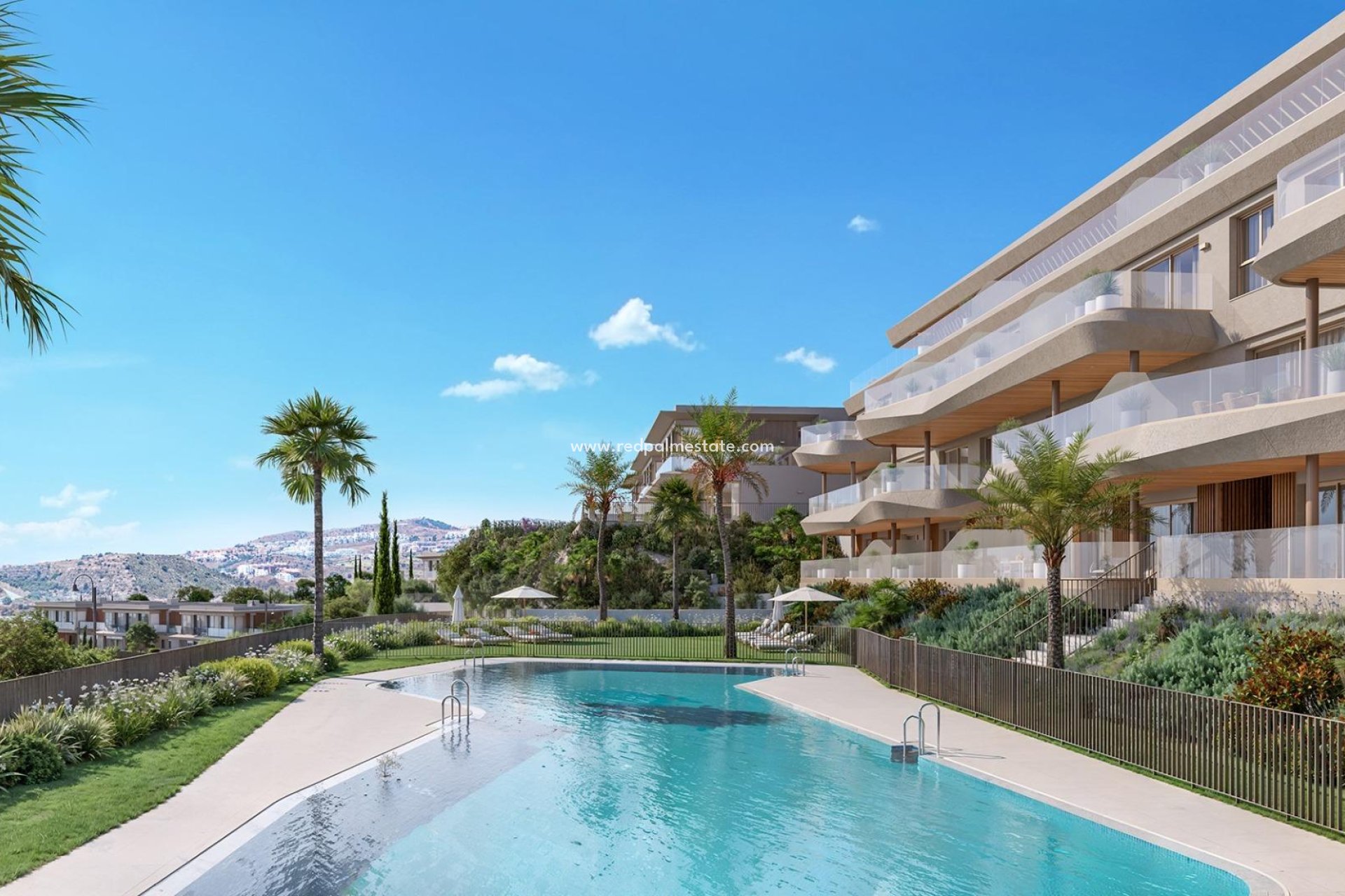 Nybyggnation - Radhus -
Mijas - La Cala