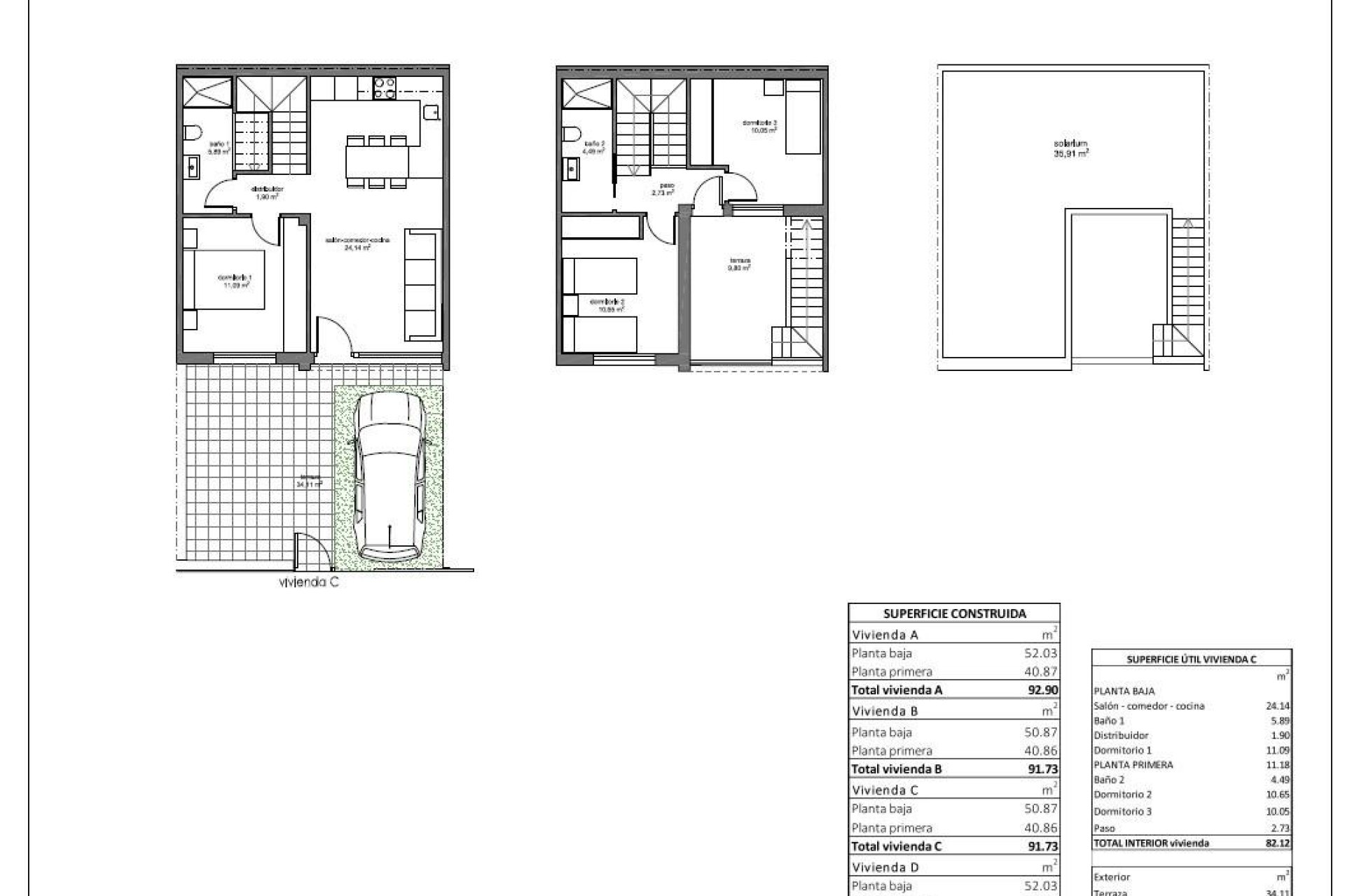 Nybyggnation - Radhus -
Pilar de la Horadada - Barrio los Segundas