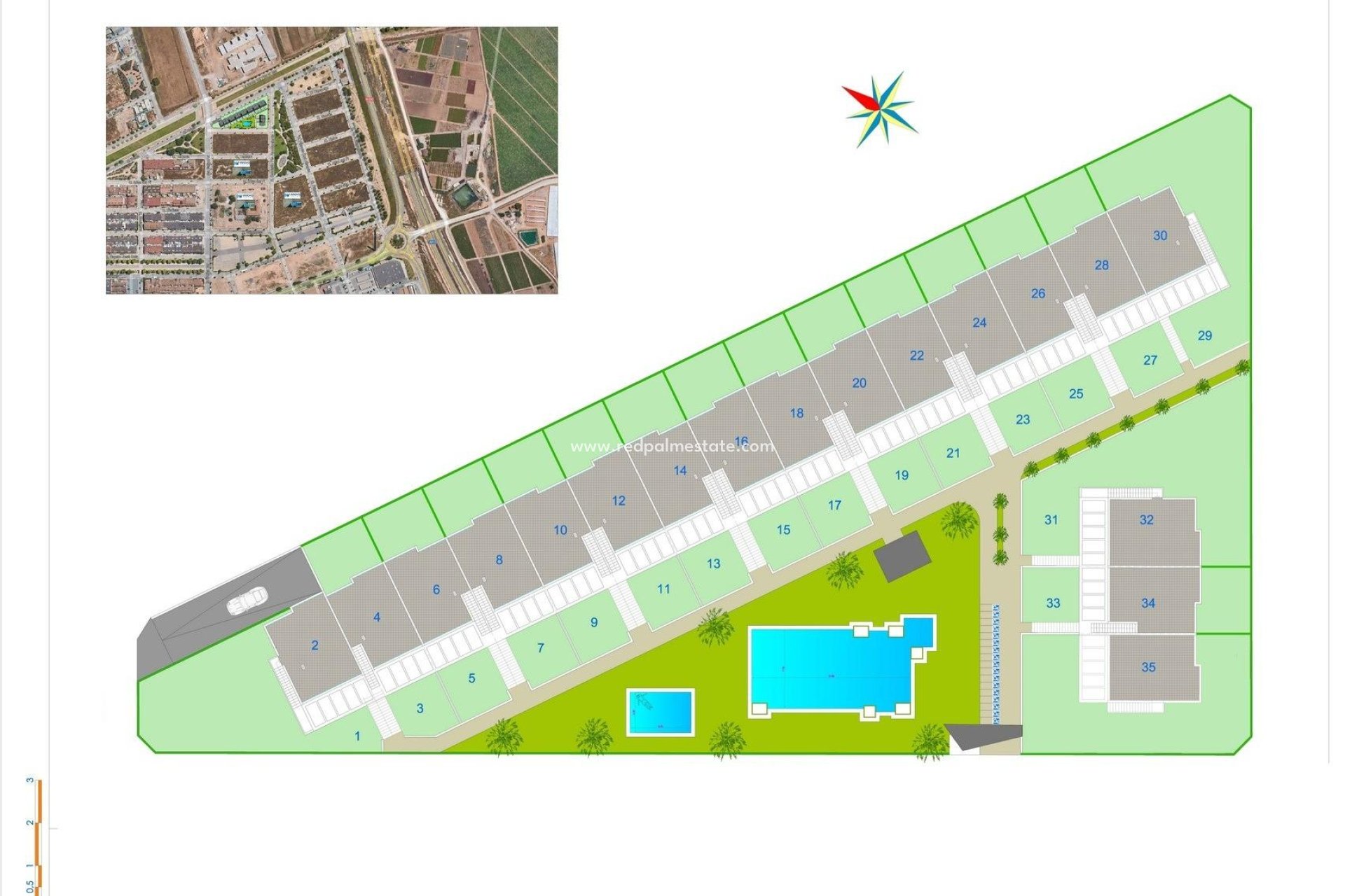 Nybyggnation - Radhus -
Pilar de la Horadada - pueblo