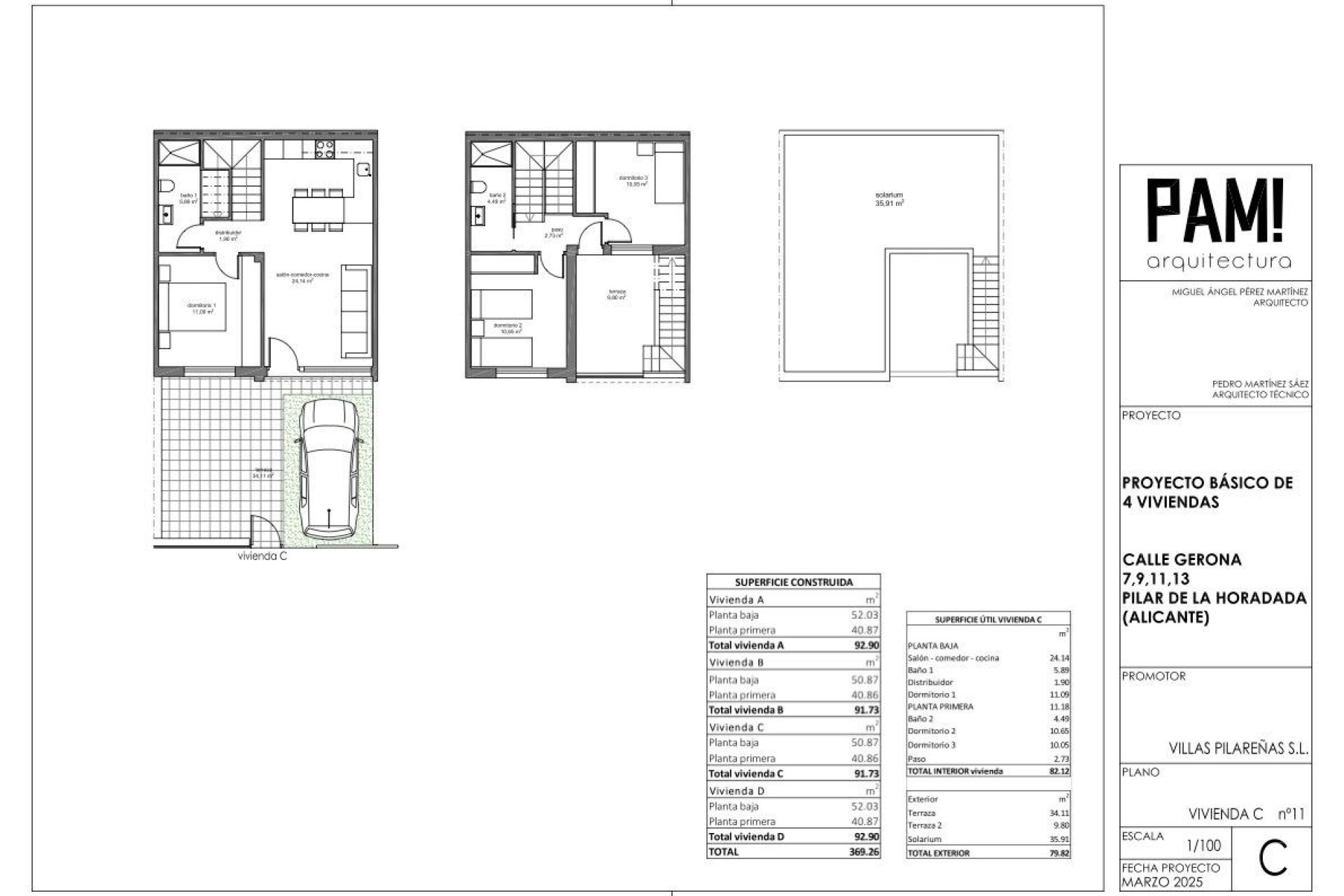 Nybyggnation - Radhus -
Pilar de la Horadada - Zona Pueblo