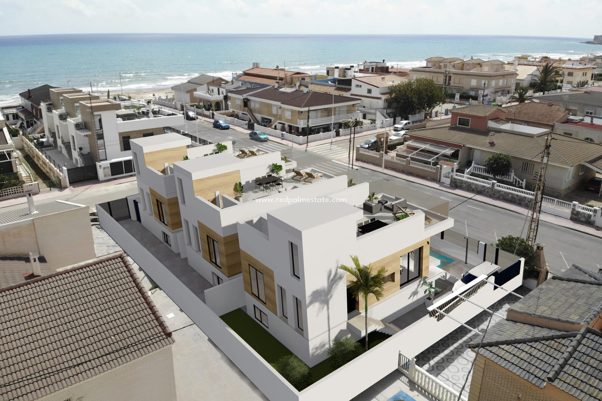 Nybyggnation - terraced -
Torrevieja - La Mata