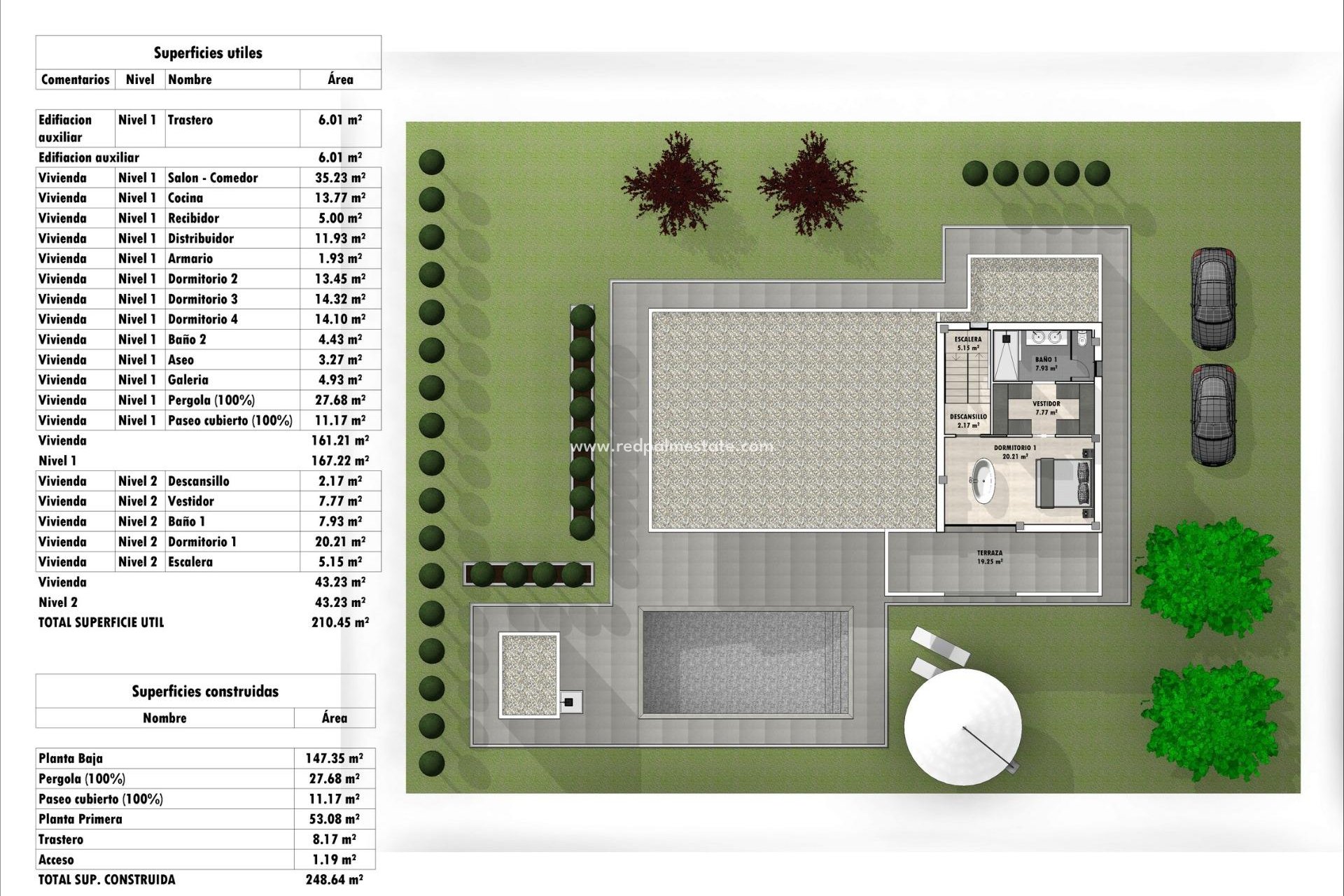 Nybyggnation - Villa -
Aspe - Poligono 19