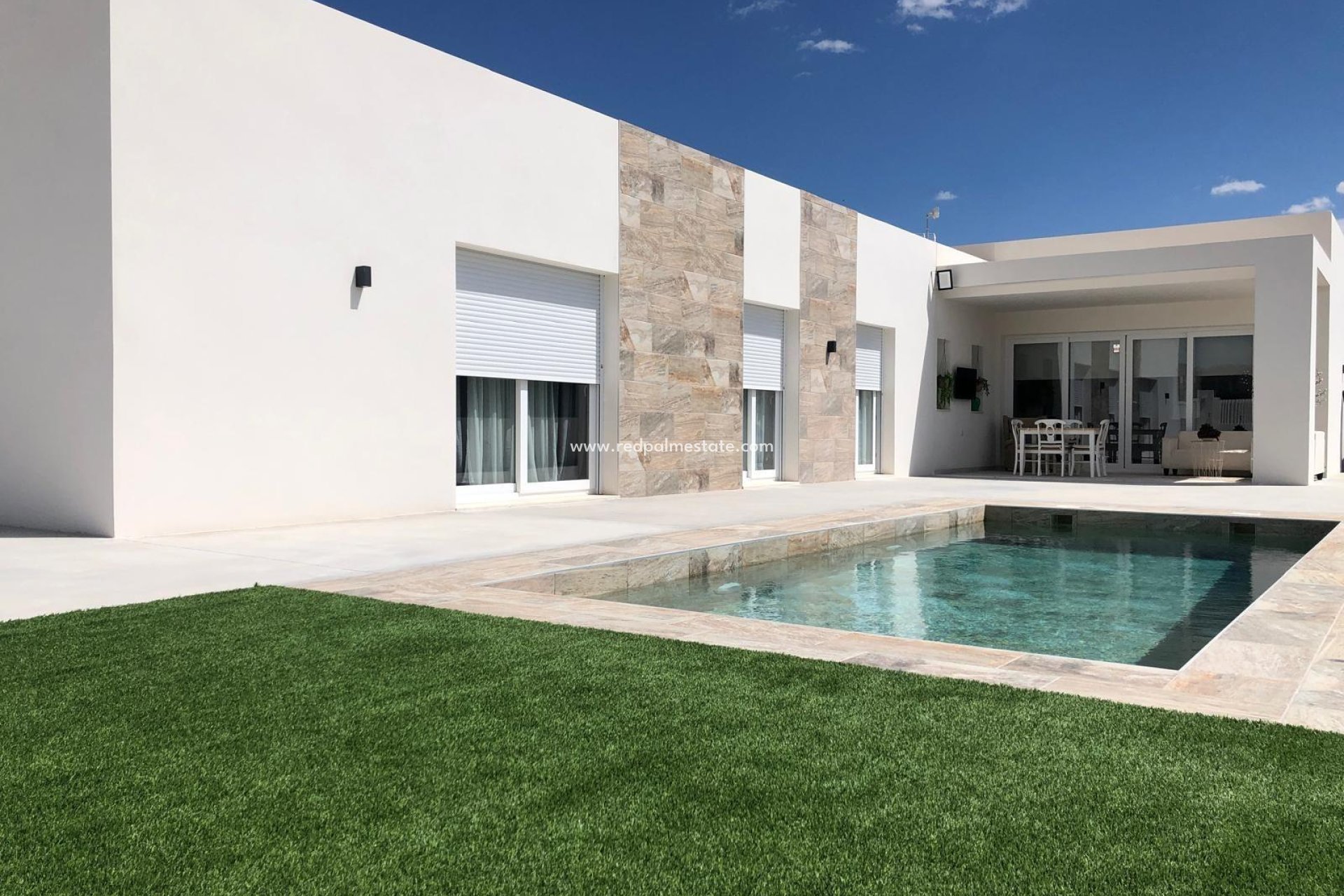 Nybyggnation - Villa -
Aspe - urbanizaciones