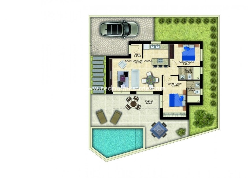 Nybyggnation - Villa -
Benijofar