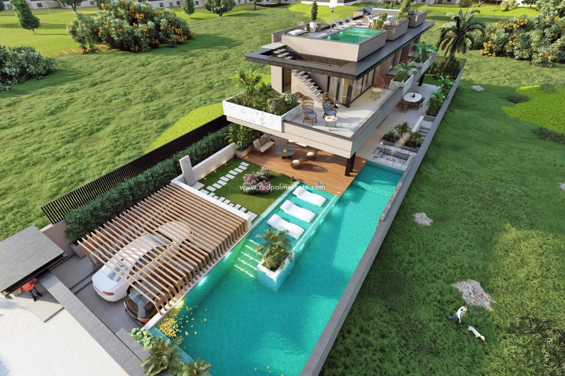 Nybyggnation - Villa -
Fuengirola - Las Lomas del Higueron