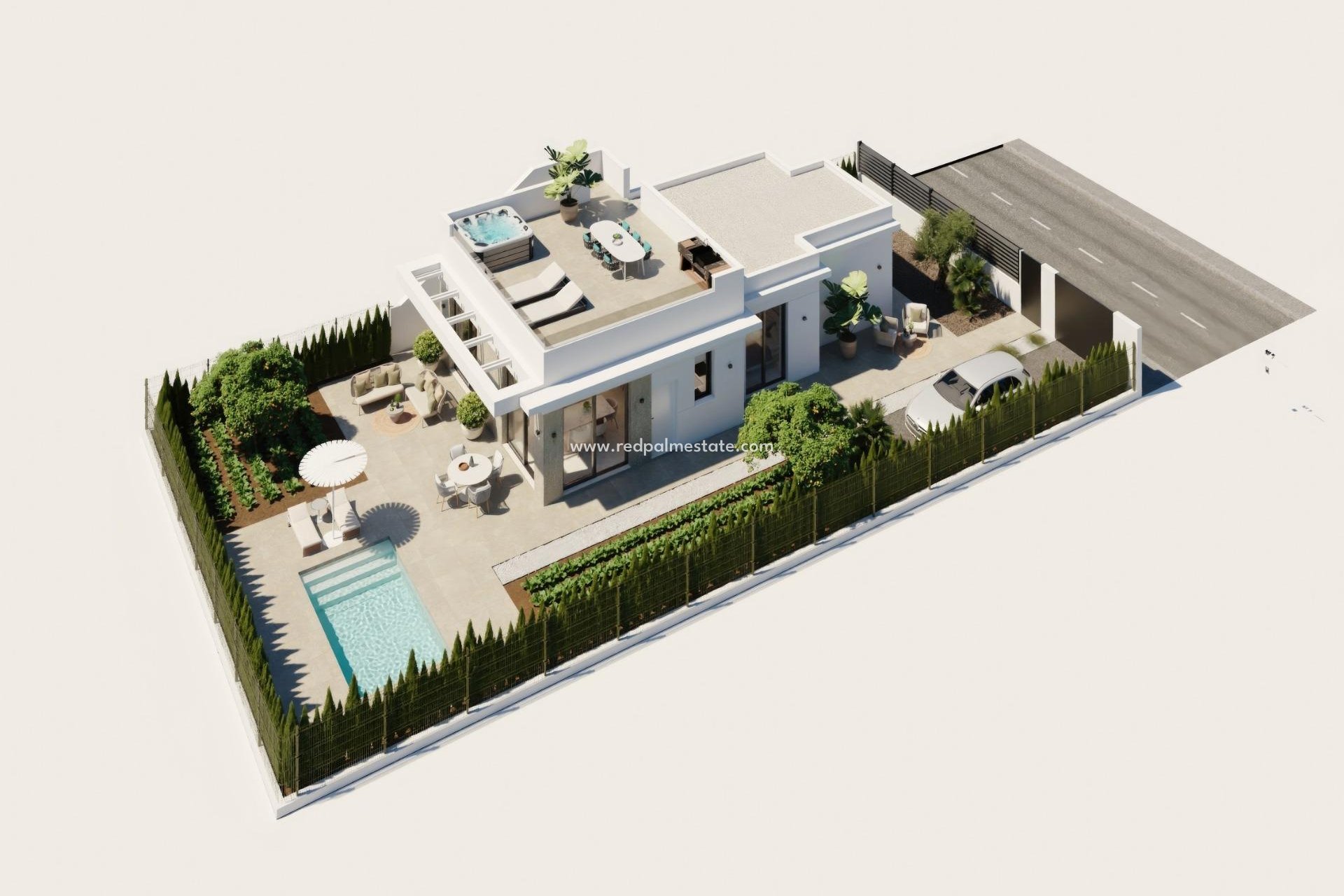 Nybyggnation - Villa -
Fuente Álamo - Hacienda Del Álamo Golf