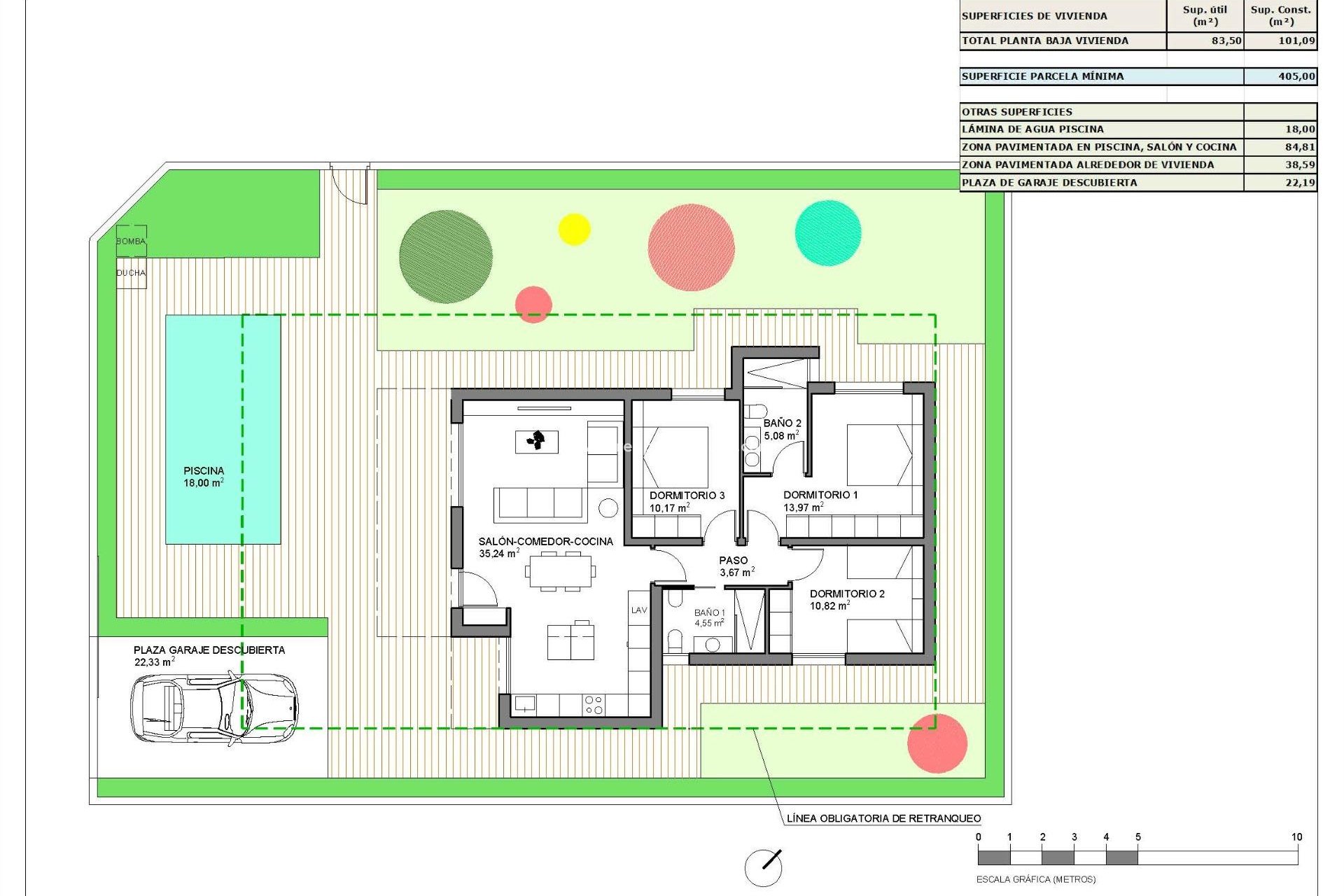 Nybyggnation - Villa -
Hondón de las Nieves - Urbaniz. La Montañosa