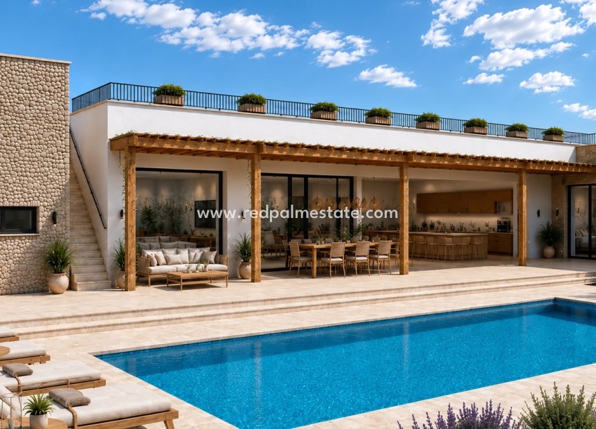 Nybyggnation - Villa -
La Manga - Cabo de Palos