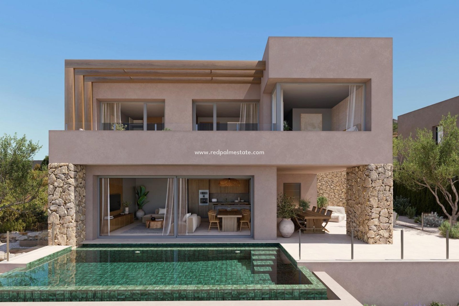 Nybyggnation - Villa -
Lliber - Montanya Llarga