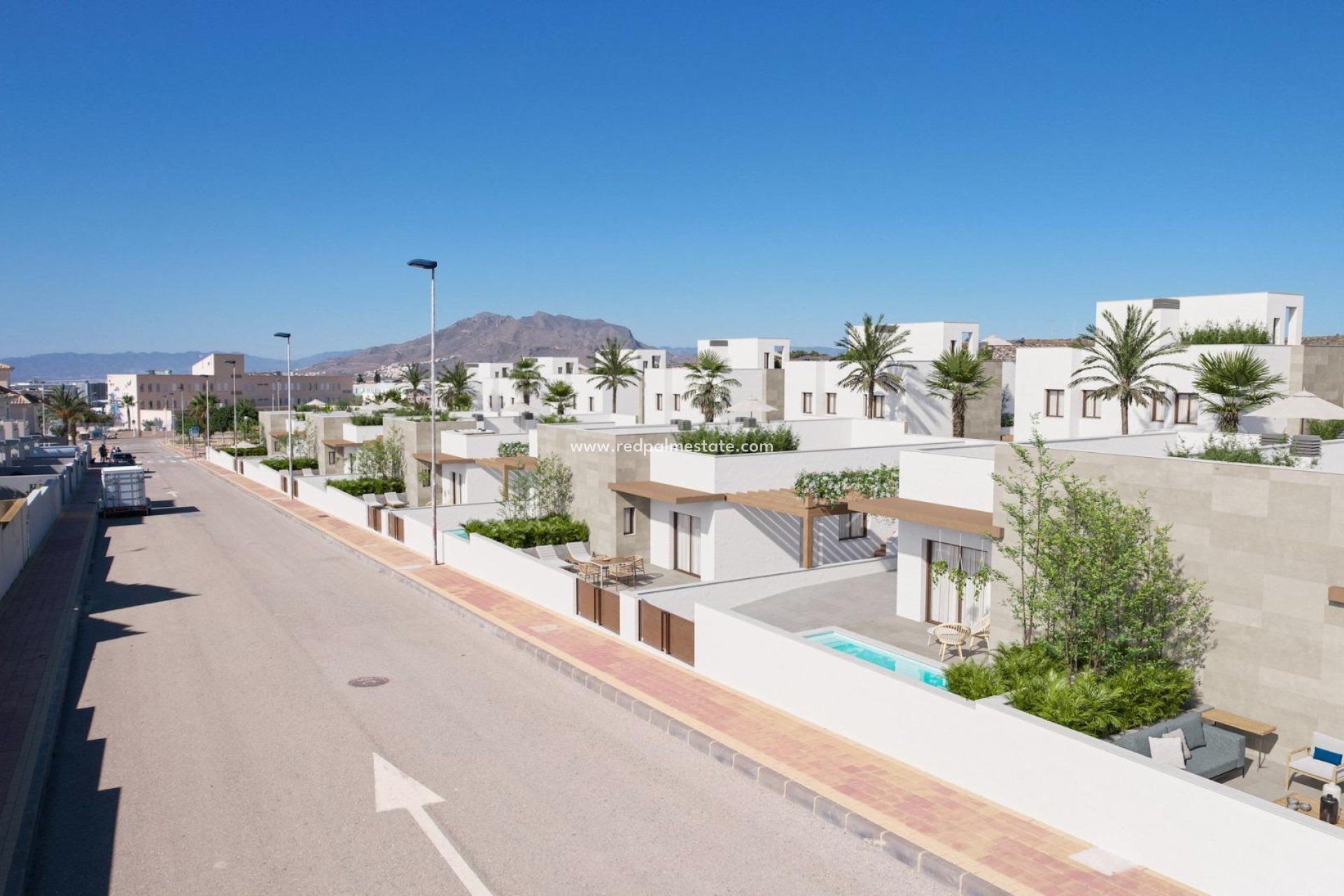 Nybyggnation - Villa -
Mazarron - Caleñares