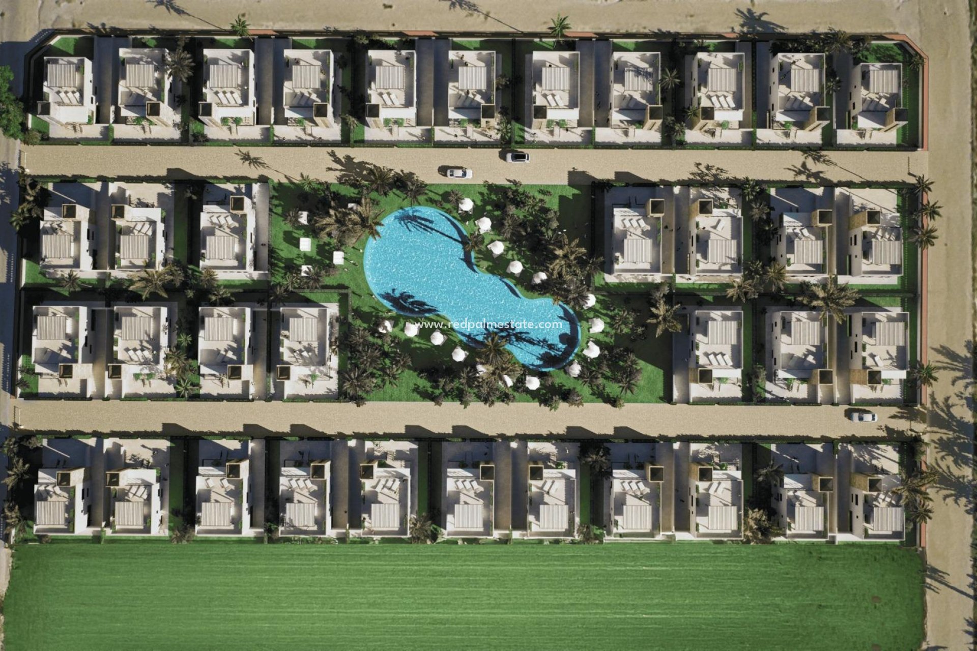 Nybyggnation - Villa -
Mazarron - Camposol Golf