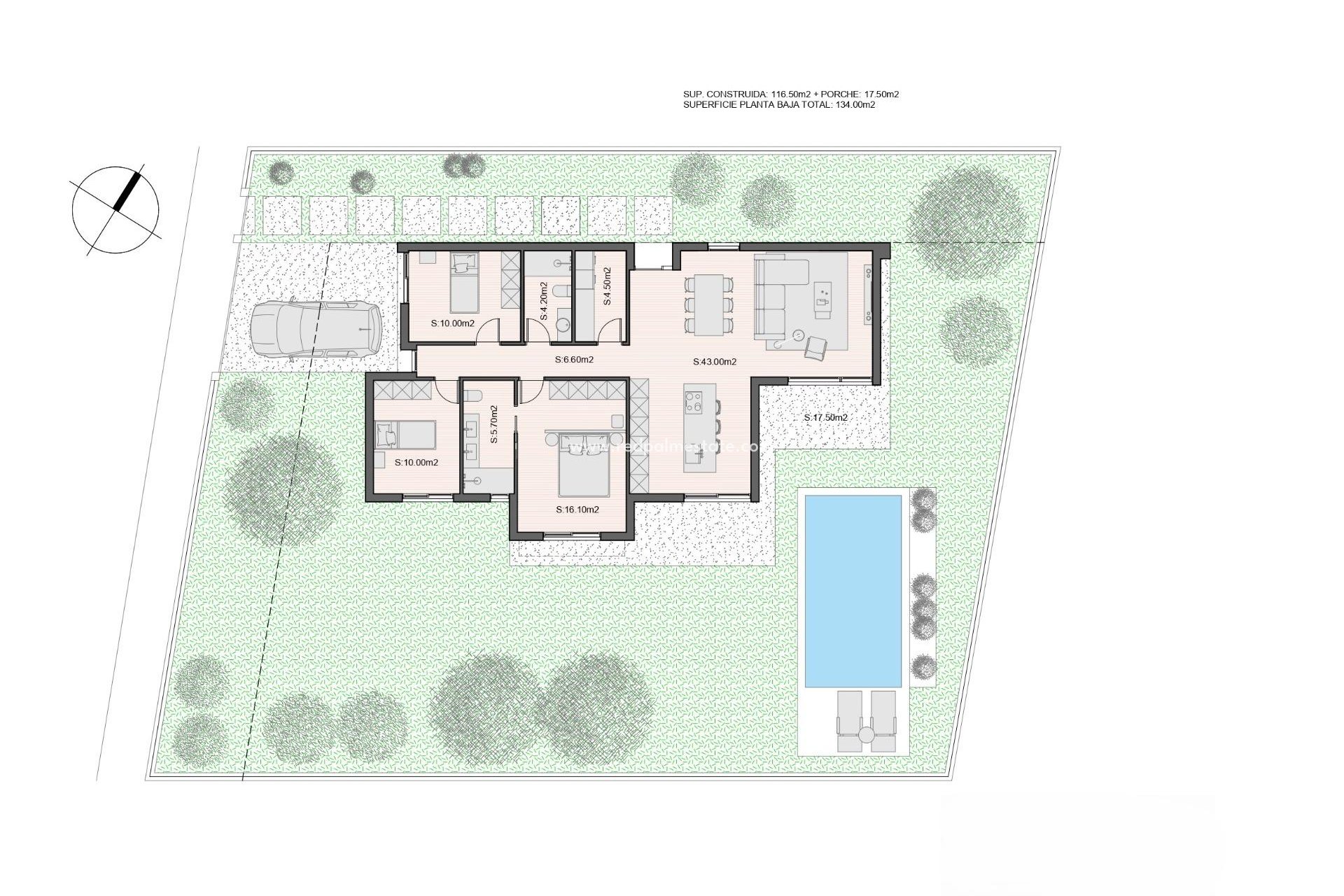 Nybyggnation - Villa -
Molina De Segura - Urb. La Quinta