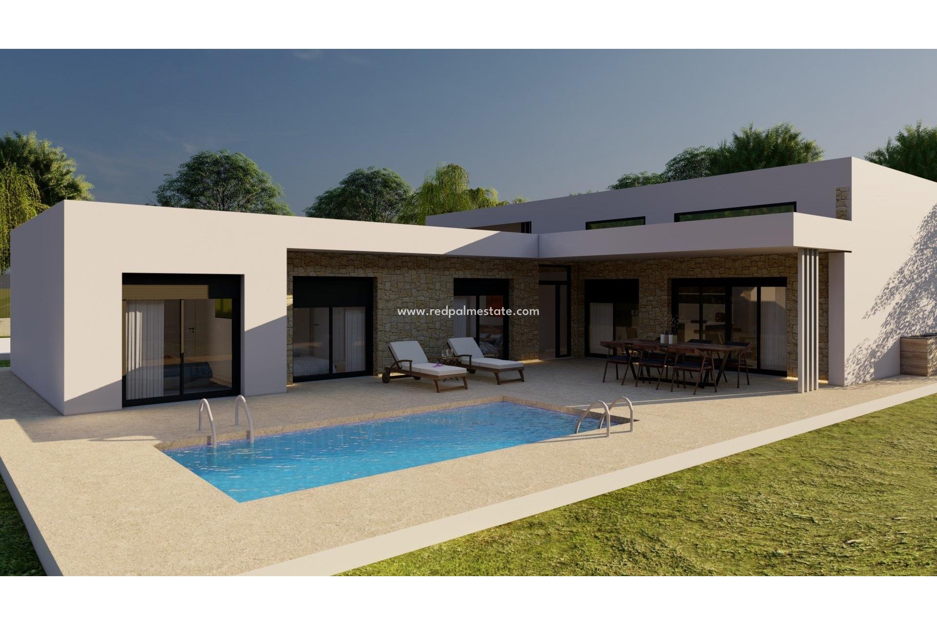 Nybyggnation - Villa -
Pinoso - Campo