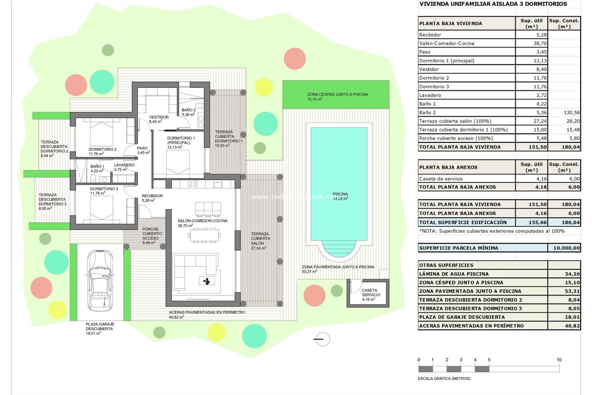 Nybyggnation - Villa -
Pinoso - Rodriguillo