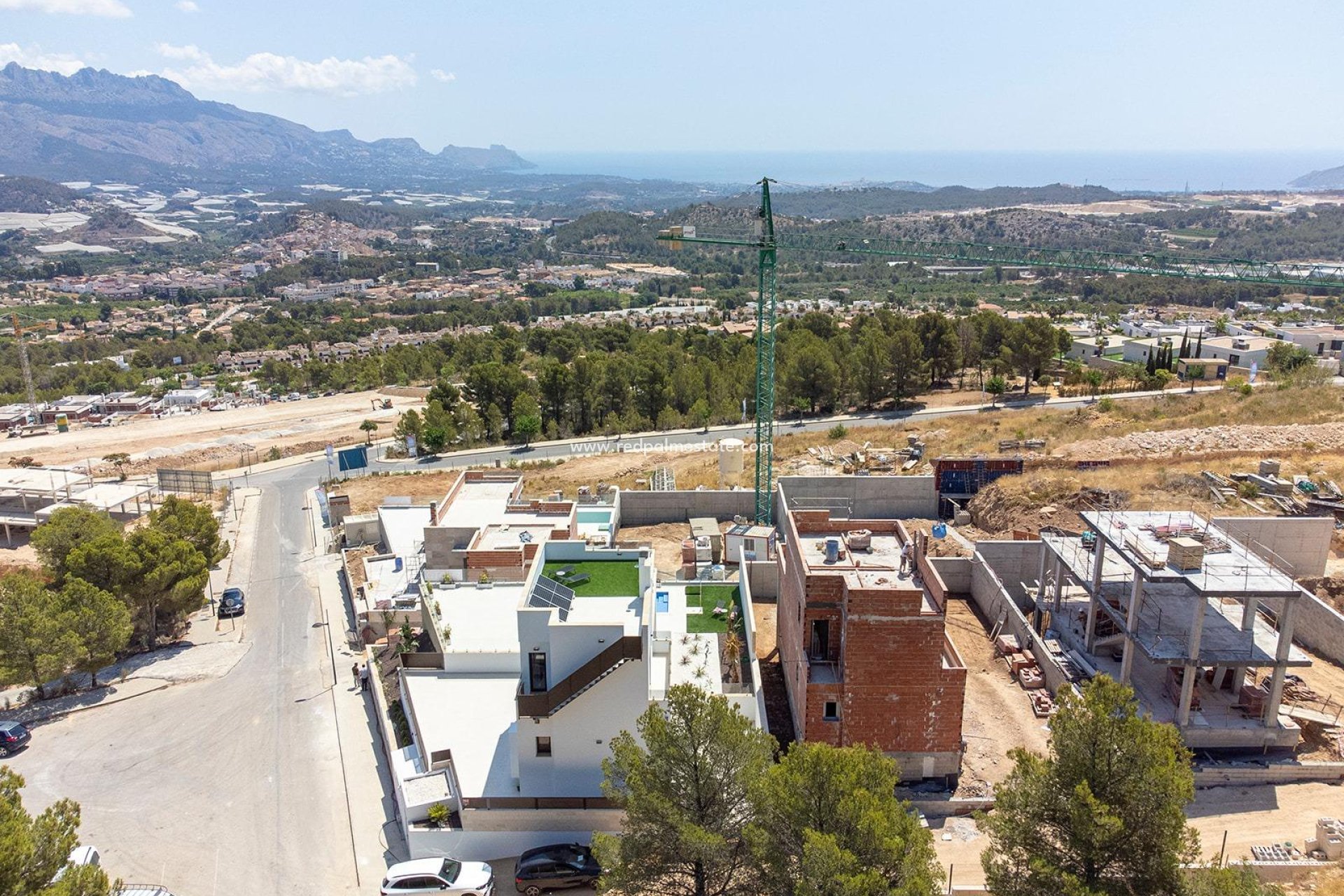 Nybyggnation - Villa -
Polop - Polop Hills