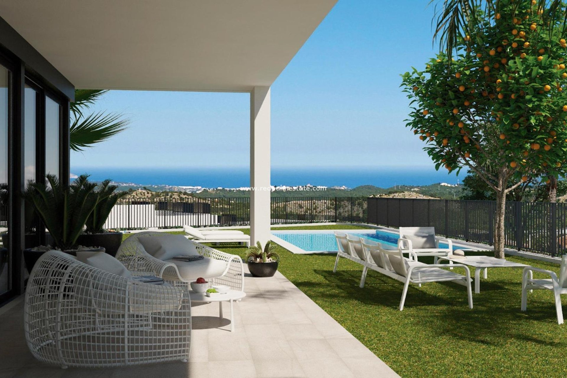 Nybyggnation - Villa -
Polop - Urbanizaciones