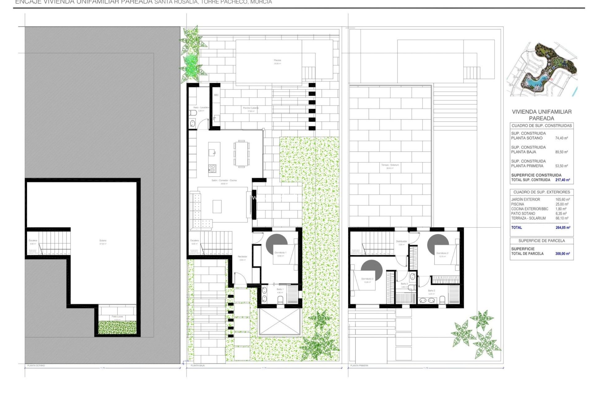 Nybyggnation - Villa -
Torre Pacheco - Santa Rosalia