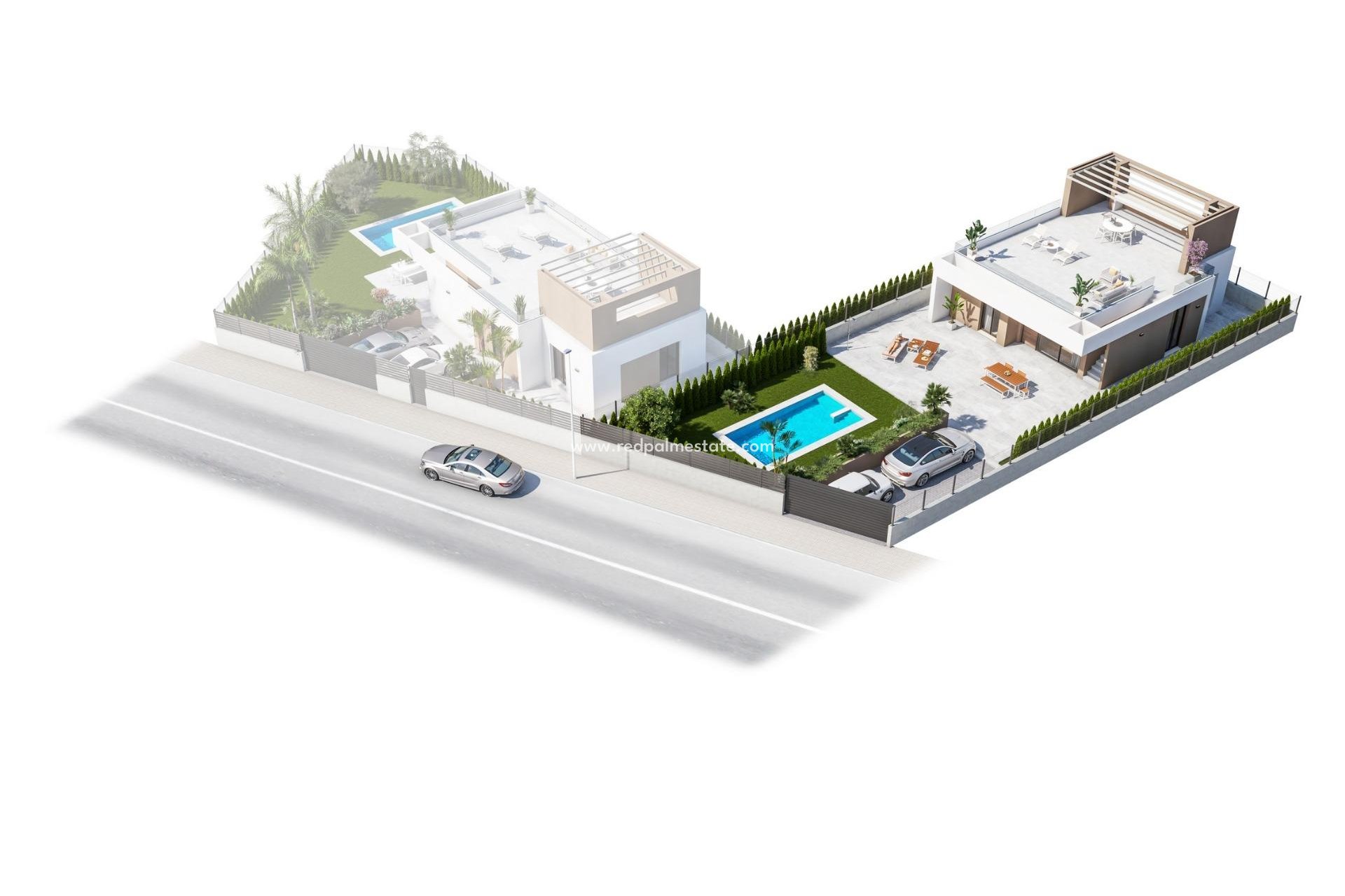 Nybyggnation - Villa -
Vera Playa - Pueblo Salinas