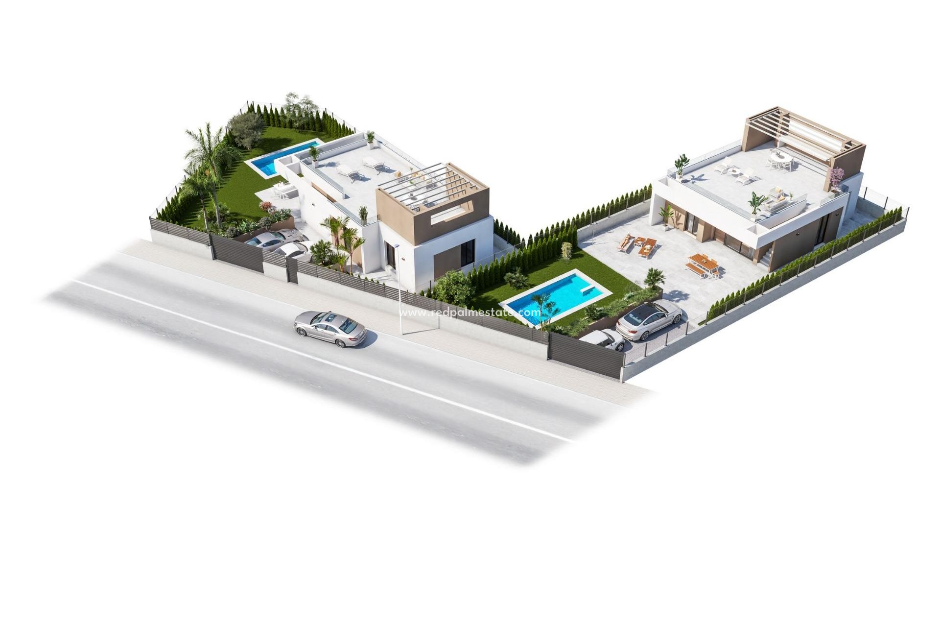 Nybyggnation - Villa -
Vera Playa - Pueblo Salinas