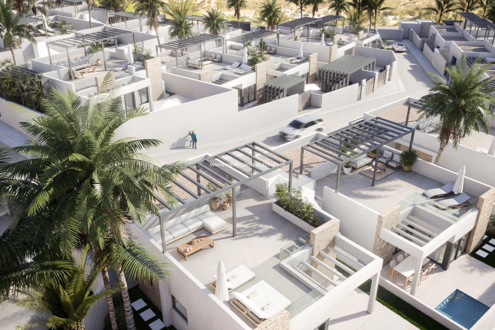 Nybyggnation - Villa -
Vera Playa - Valle del Este Golf